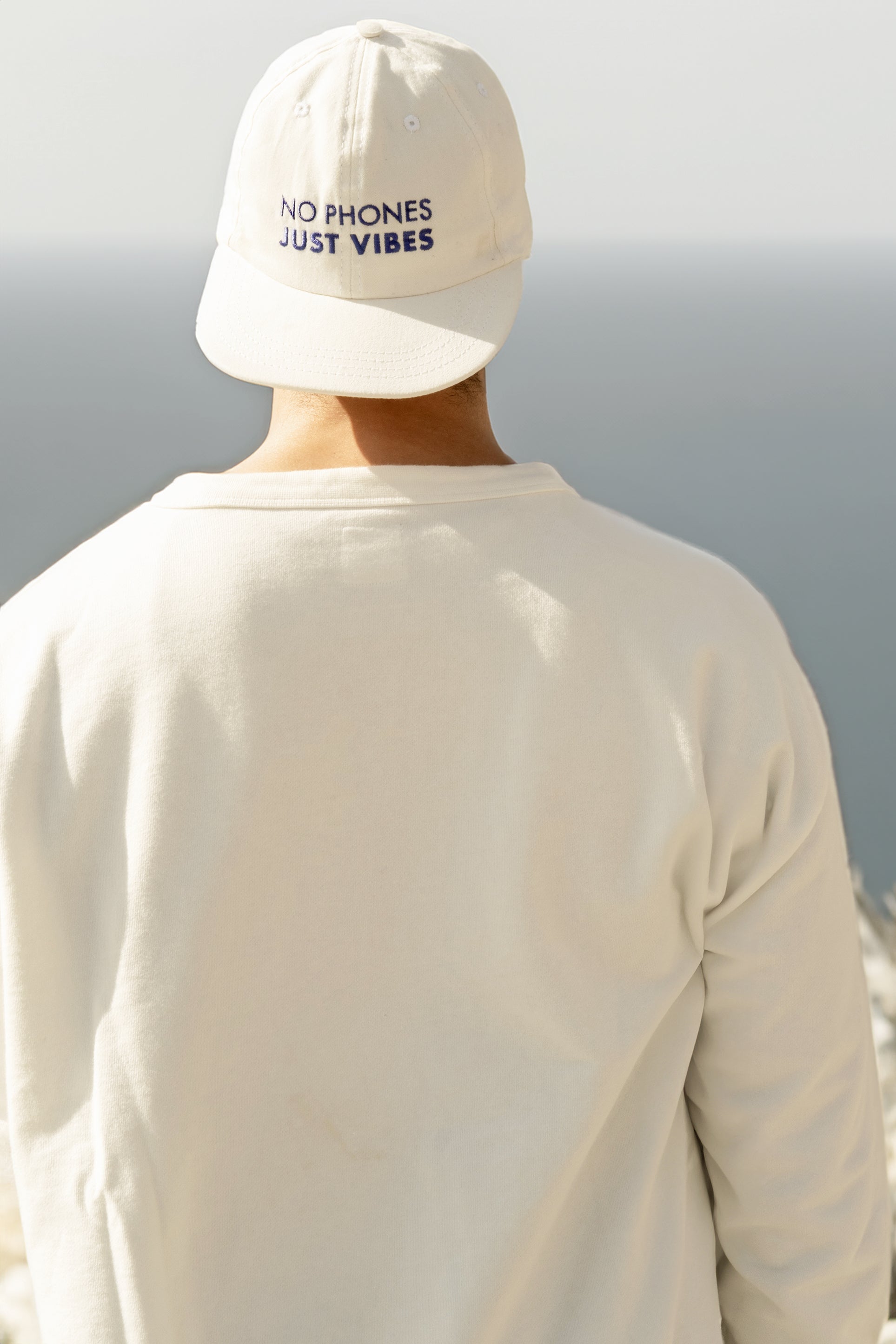 No Phones Just Vibes Cap