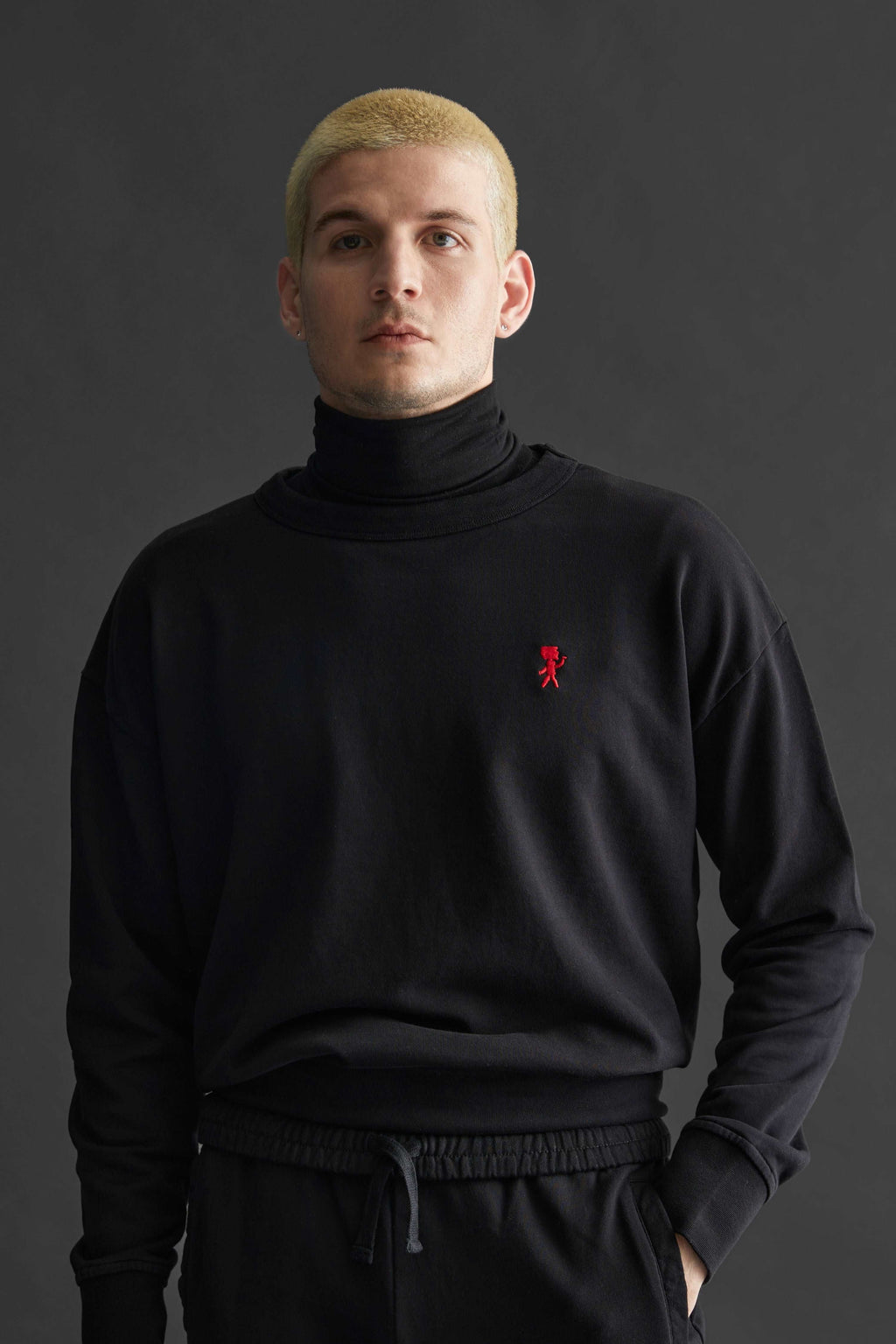 Jogger Set with embroidered DancingRed character / Men